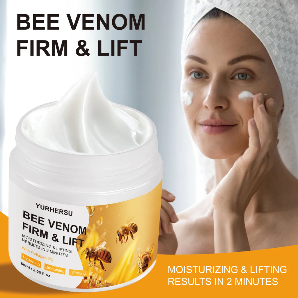 YURHERSU Bee Firming Face Cream 60ml – Smooth & Lift All Skin Firming Face Cream Oasis Select