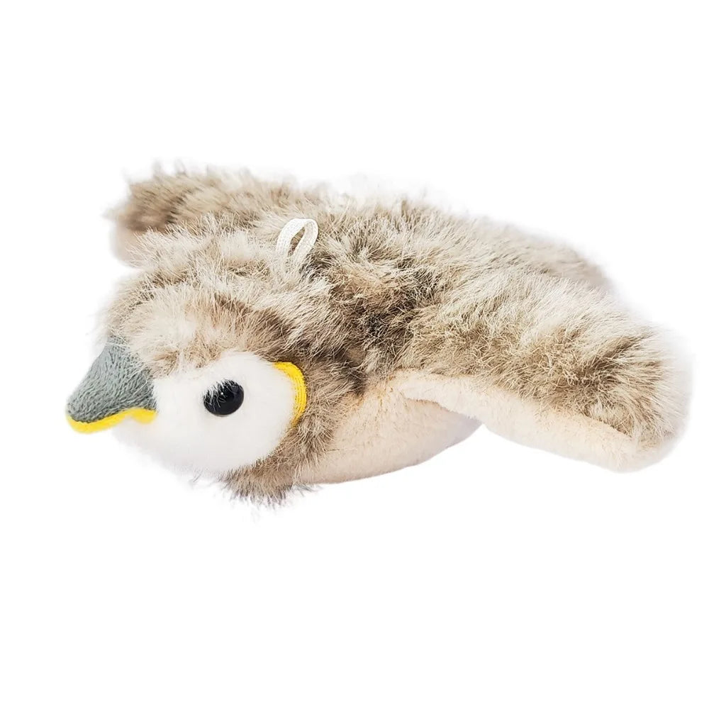 Electronic Flapping Bird Cat Toy USB Vivid Chirping Interactive Cat Hangable Touch-Activated Simulated Bird Cat Toy Oasis Select A