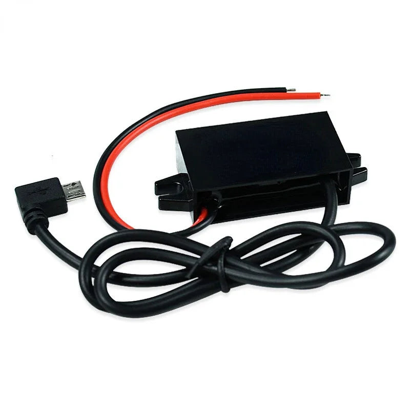12 Volt Car Phone Charger Adapter 12 Volt to 5 Volt 12V 24V 36V 48V to 5V 3A DC Step Down Power Converter MICRO MIMI TYPE C Oasis Select Micro USB Right Bend DC 36V 48V (11-90V) 5V3A