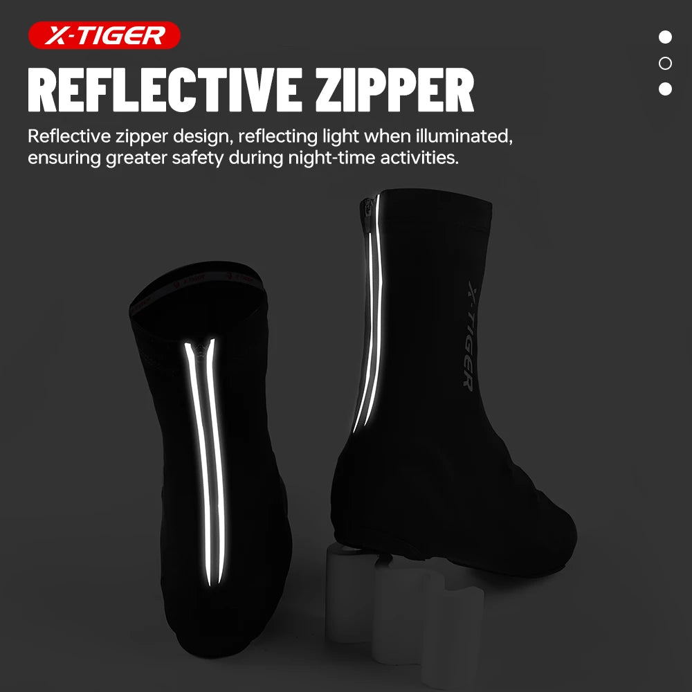 X-TIGER Bicycle Overshoes Sun Protection Summer Cycling Shoe Covers Windproof Dustproof Outdoor MTB Road Shoe Covers Breathable Oasis Select