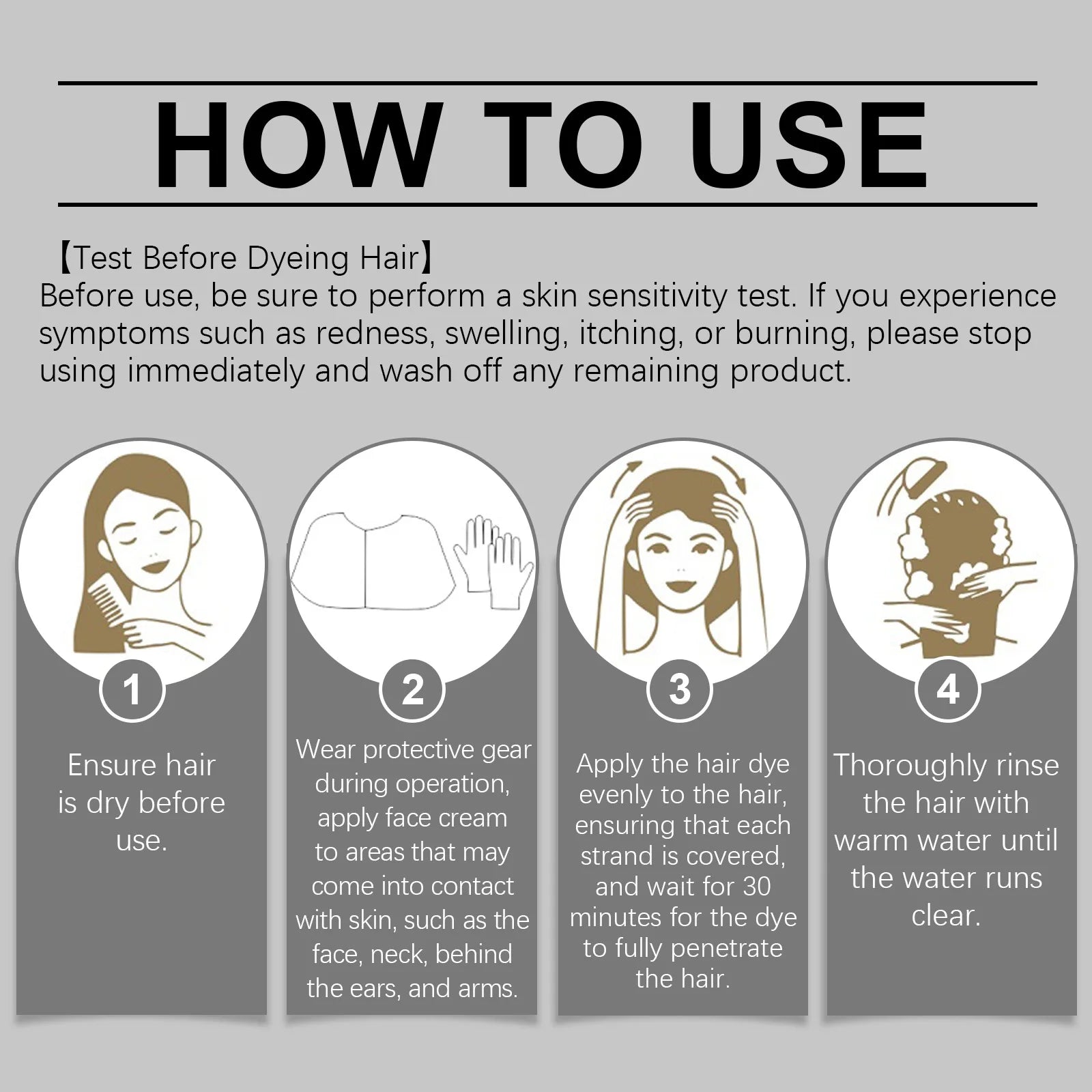 Hair Dye Wax Easy Rinse Disposable Pomade Improving Straighten Permanent Styling Grey Modeling Professional Hair Coloring Cream Oasis Select