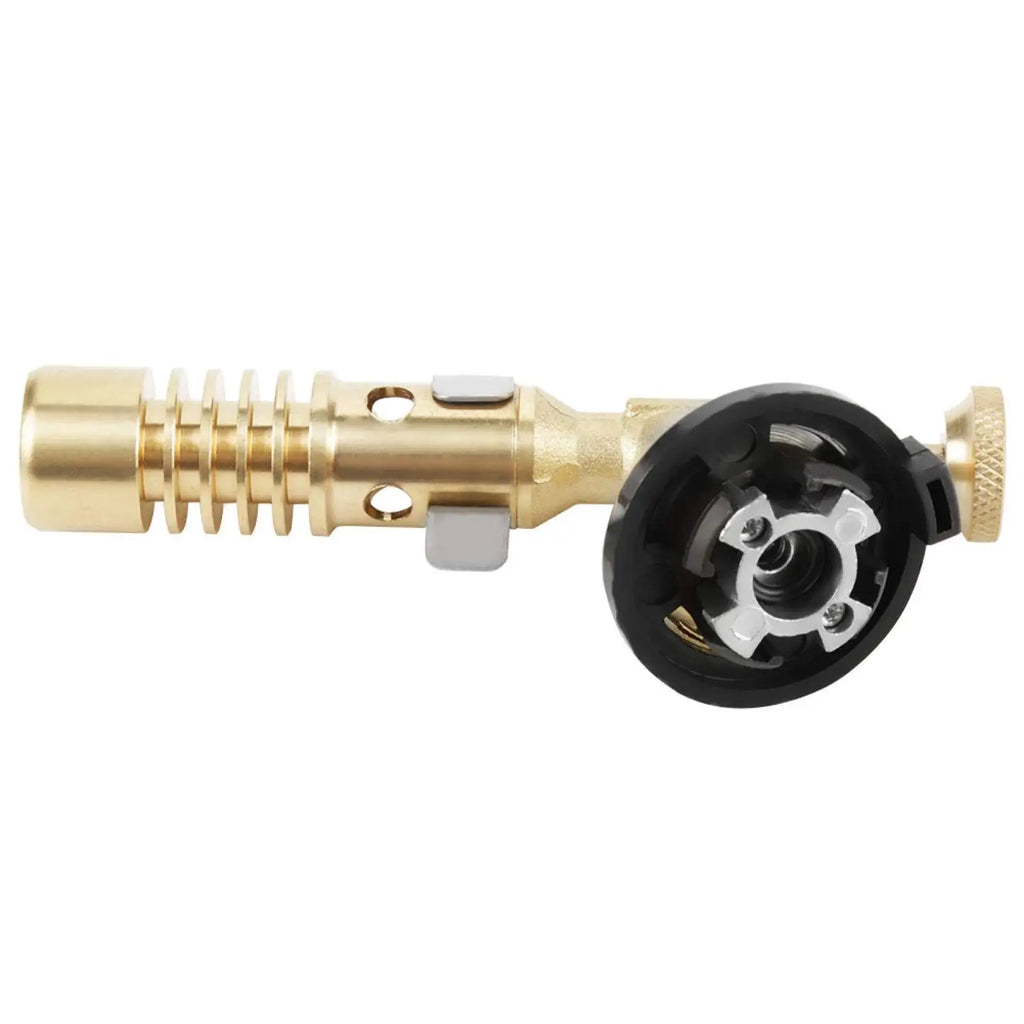 Portable Welding Torch Gas Burner Portable Flame Gun Butane High Temperature Welding Gas Lighter Torch Outdoor Camping BBQ Gas Oasis Select