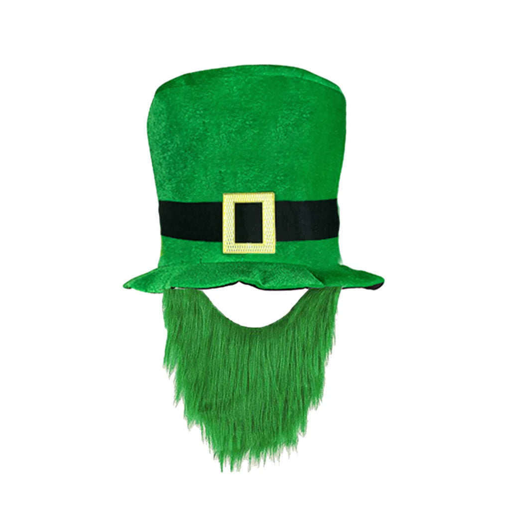 Green Leprechaun Stovepipe Hat – St. Patrick's Day Irish Top Hat Costume Hat Oasis Select E One Size
