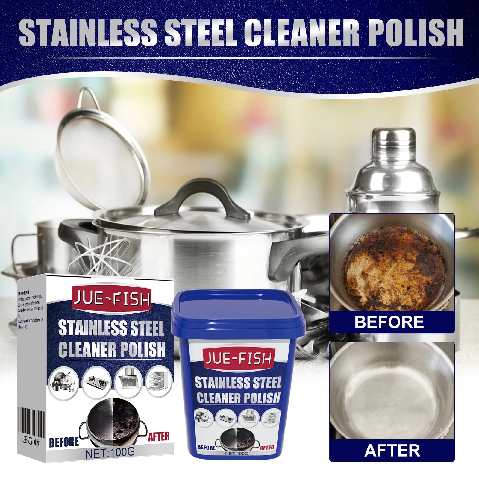Jue Fish Bathroom Cleaner – Tiles, Glass & Stainless Steel Bathroom Cleaner Spray Oasis Select
