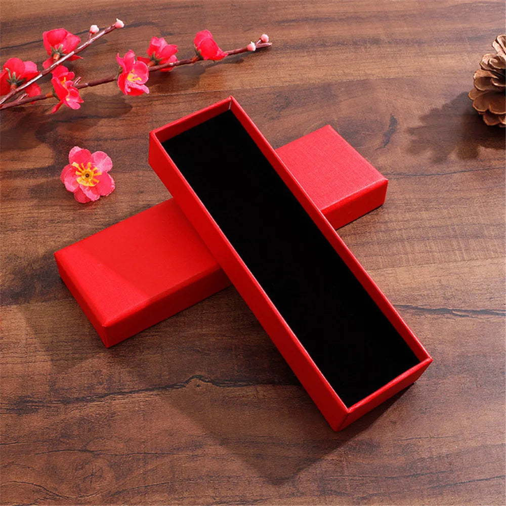 Retro Kraft Paper Gift Box – Jewelry, Bookmark & Pen Packaging