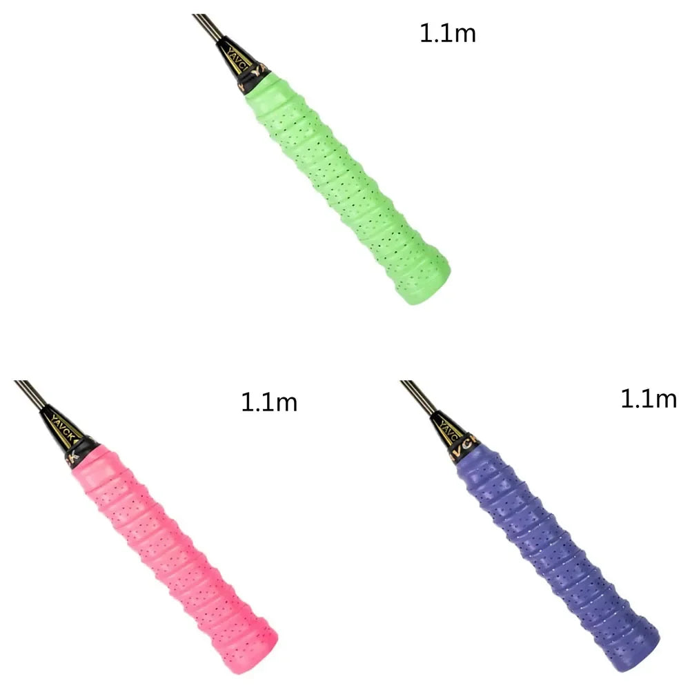 1/2/3pcs Badminton Racket Tennis Racket Fishing Rod Universal Laminated Keel Hand Glue Anti Slip Professional Racket Rubber Grip Oasis Select 3pcs mix 1