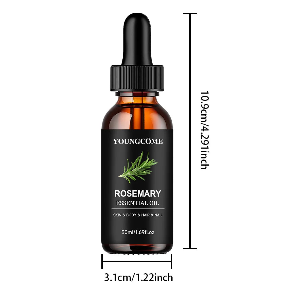 Rosemary Essential Oil Scalp Serum – Hair Growth & Anti-Frizz
