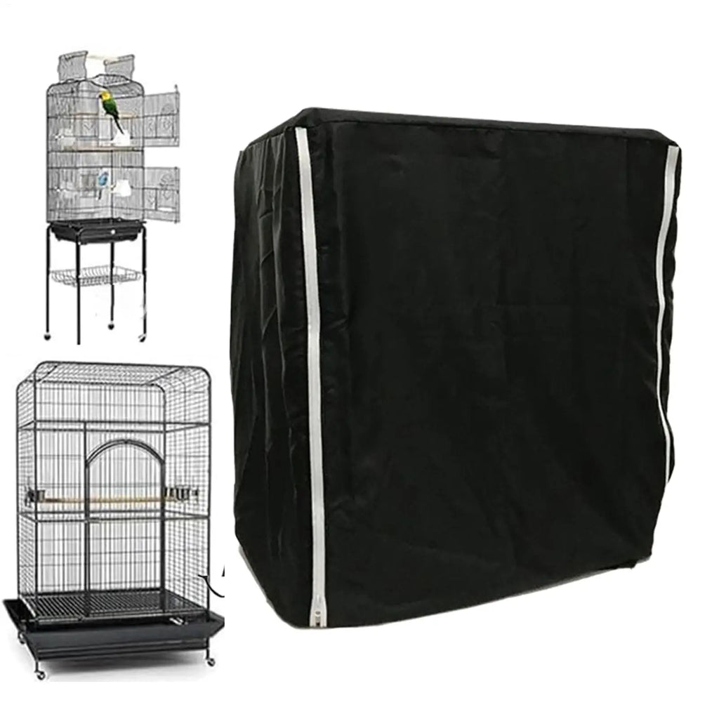 Bird Cage Covers for Night Windproof Light-Proof Large Crate Cover Parakeet Parrot Animal Crate Guard Light-Blocking &Ventilated Oasis Select