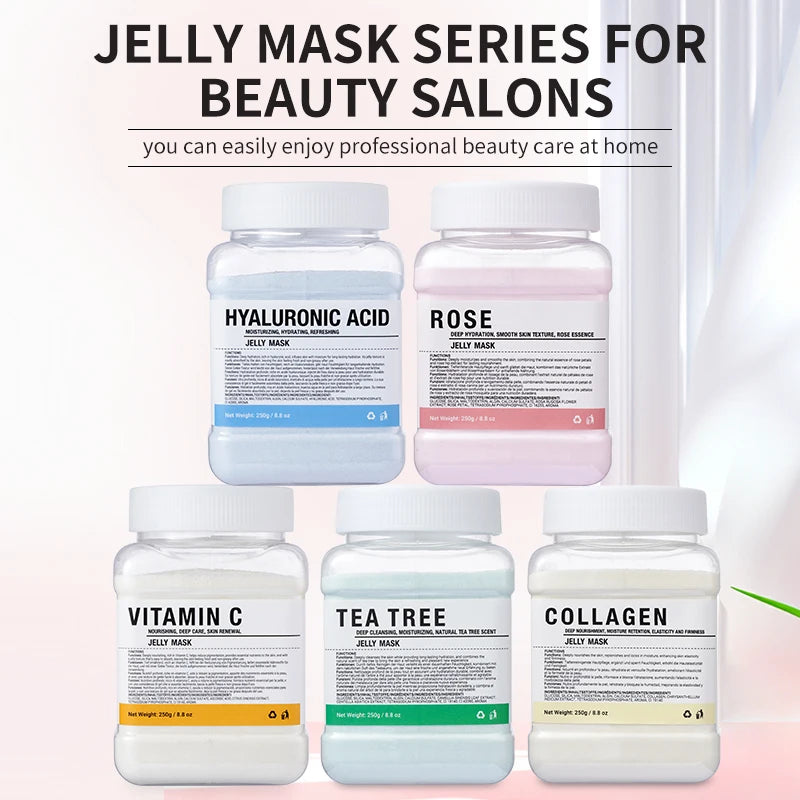 Rose Jelly Peel-Off Face Mask – Hydrating Gel Skin Treatment Peel-Off Face Mask Oasis Select