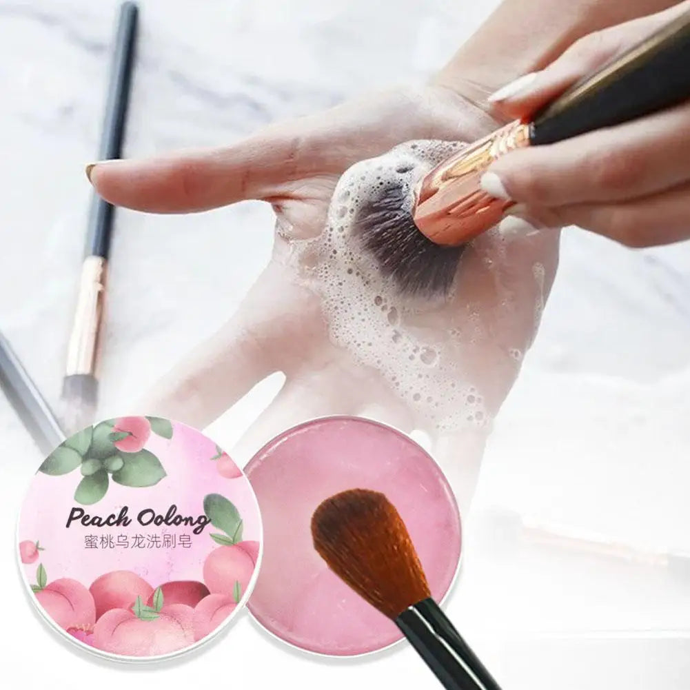 Jaysuing Makeup Brush Cleaner Soap 60g – Sponge & Puff Wash Makeup Brush Cleaner Oasis Select