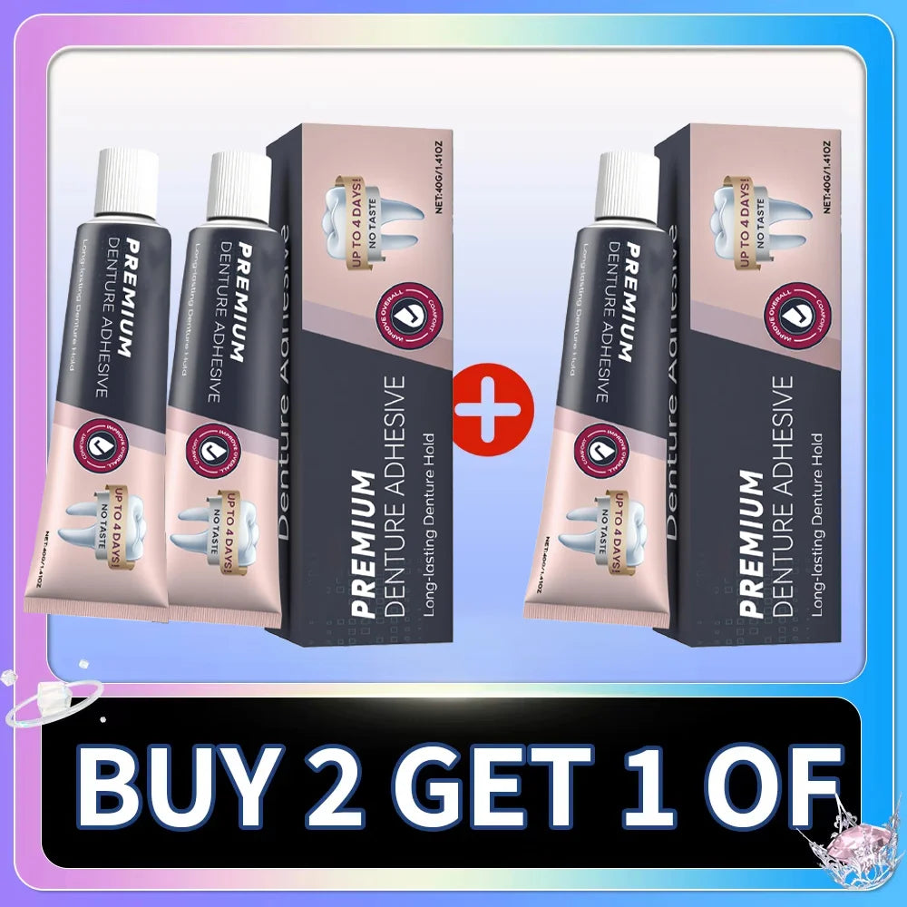 Thermoplastic Silicone Denture Reline & Adhesive Cushion Kit Denture Reline Kit Oasis Select Buy 2 Get 1 Free