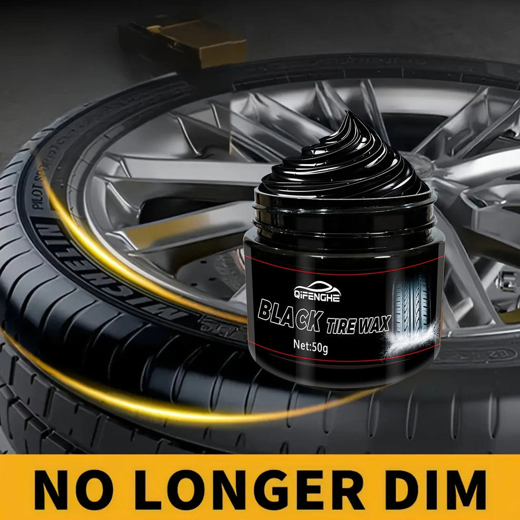 Tire Shine & Car Plastic Restorer Wax Coating – Crystal Clear