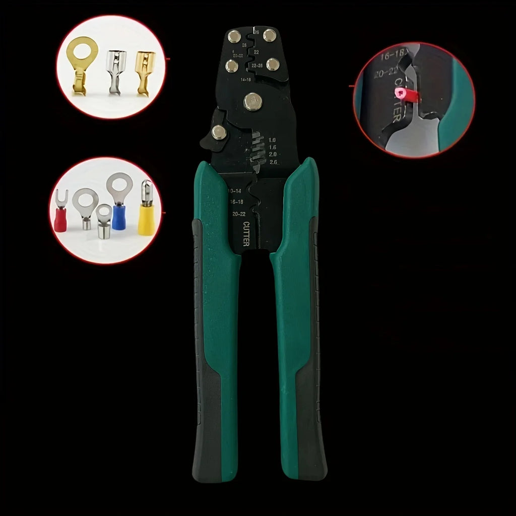 320-Pc 4-in-1 Crimping Pliers & Wire Terminal Kit OT/UT Crimping Pliers Kit Oasis Select