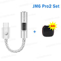 New JCALLY JM6 Pro2 Digital Audio Adapter CX31993 DAC Chip MAX97220 OPAMP Chip Hi-Fi Audio Decoder Type-C To 3.5mm Earphone Amp Oasis Select JM6 Pro2 Set