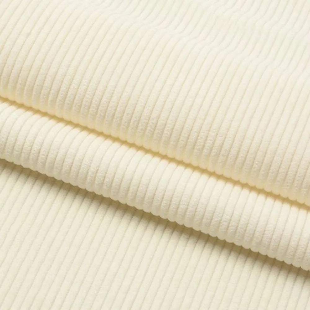 100×155cm Corduroy Fabric – Solid & Striped DIY Sewing Material