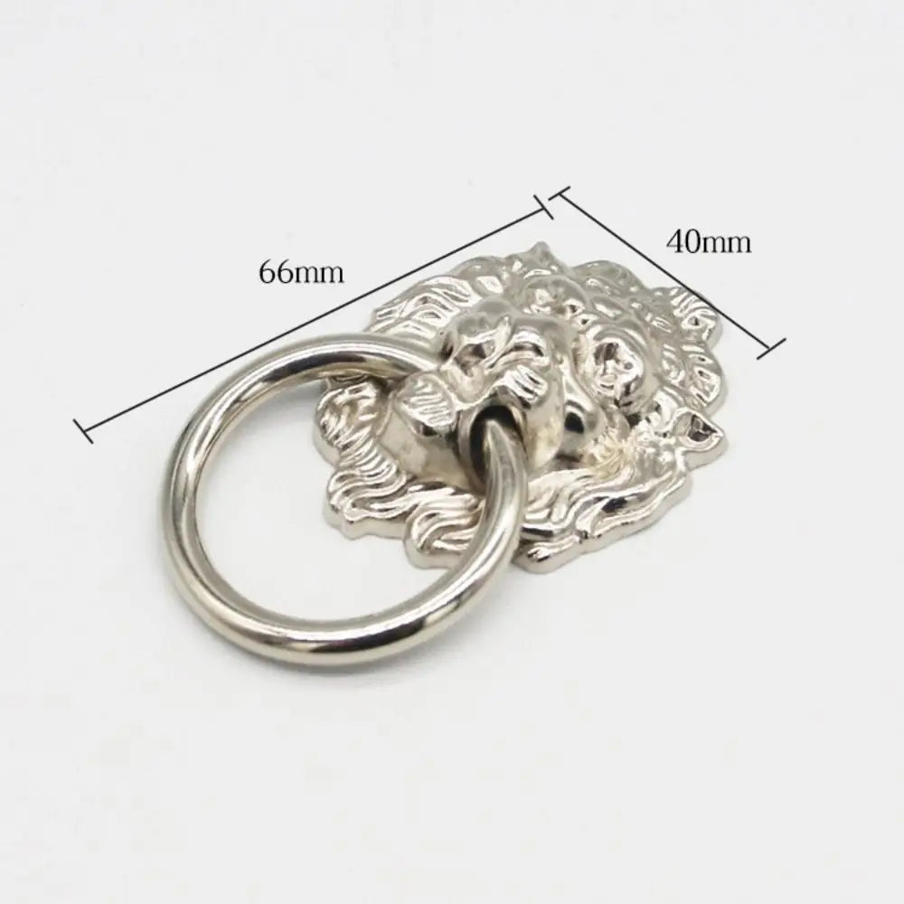 New Antique Lion Head Door Handle Decorative Pull Zinc Alloy Kitchen Cabinet Handles Home Hardware Multifunctional Drawer Knobs Oasis Select S4