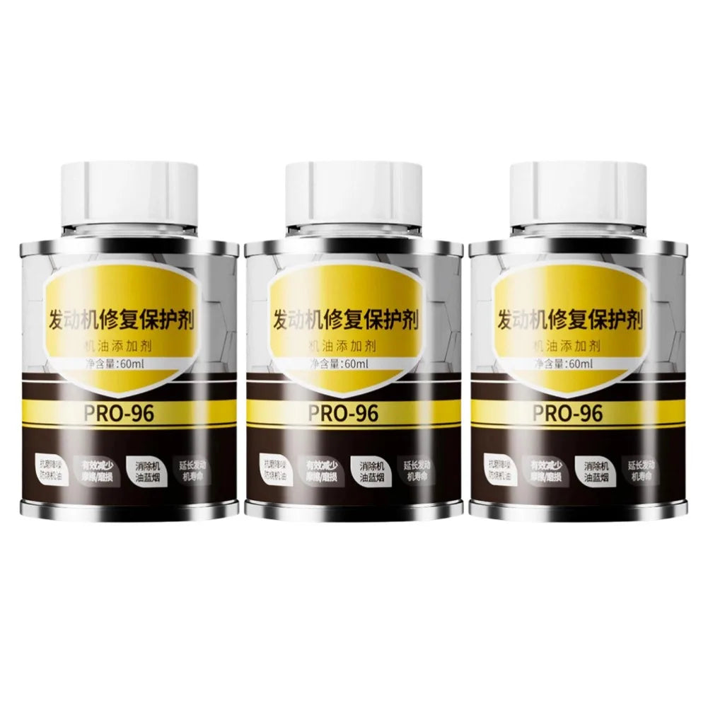 Car Engine Anti-Wear Protective Agent | Reduce Noise – 60ml Engine Oil Additive Oasis Select 3pcs