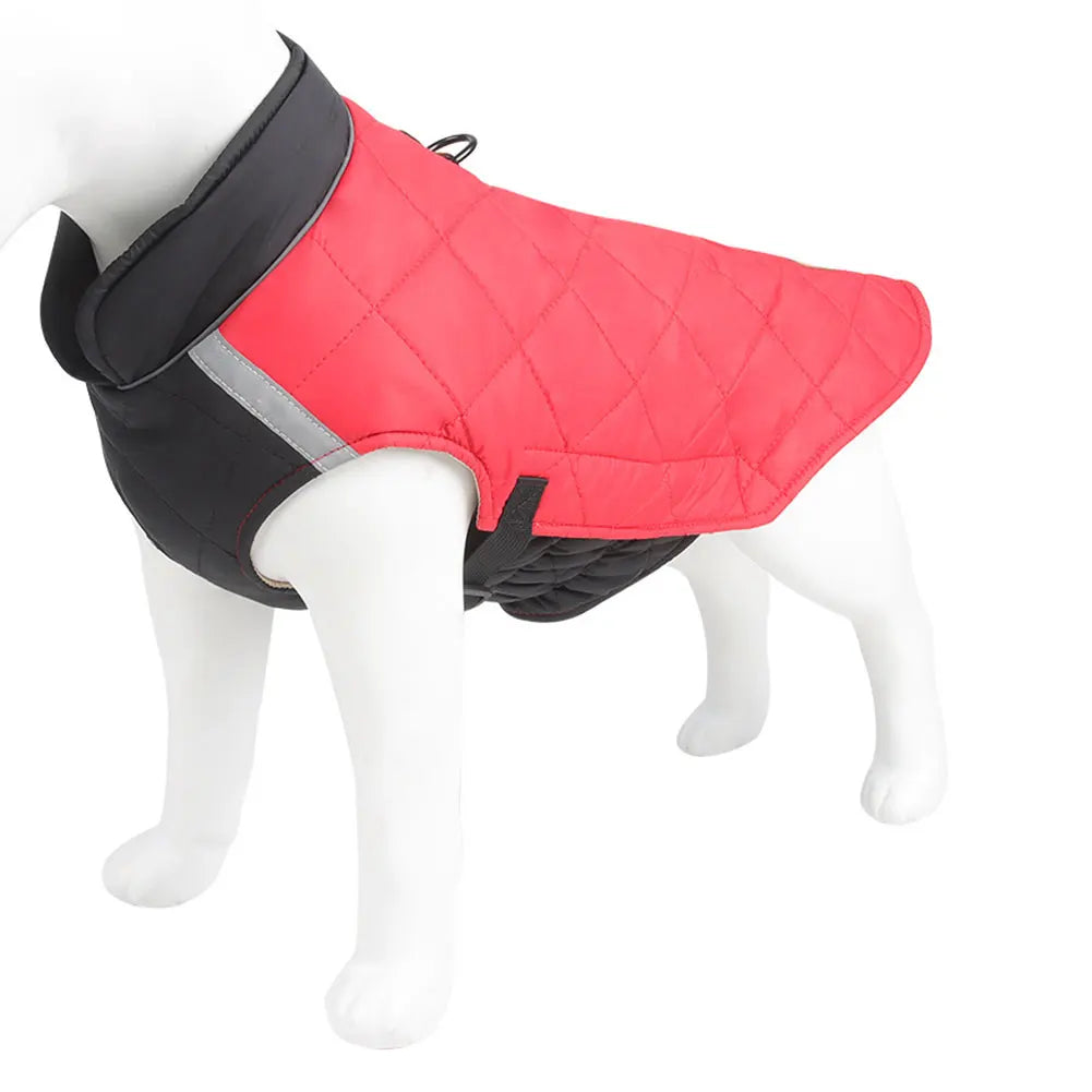 PEAKINBAGS Waterproof Winter Dog Coat | Warm Vest Jacket