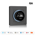 Smart Knob Thermostat For Zigbee Temperature Controller Star Ring Series App Remote Timed Energy-saving Intelligent Switch Oasis Select GC-White