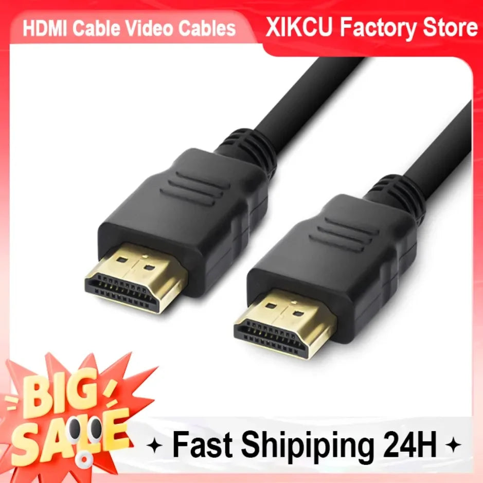 Compatible Cable Video Cables Gold Plated 1.4 4K 1080P 3D Cable for HDTV Splitter SwitcherICable Oasis Select