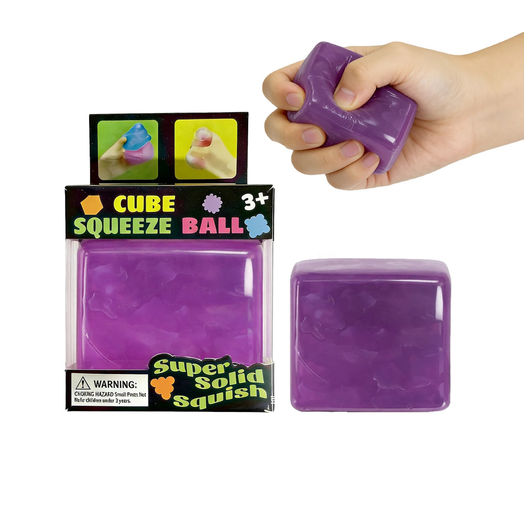Ice Squishy Cubes Squeeze Anti Stress Slow Rebound Solid Squish Sensory Decompression Toy Office Desktop Ornaments Party Gift Oasis Select A03 1pcs