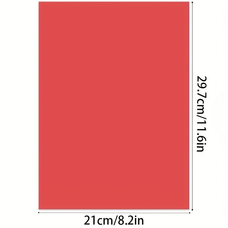 50pcs/100pcs Color A4 Paper 10 Color Copy Paper Printing Paper Color Hand Folding Paper Oasis Select