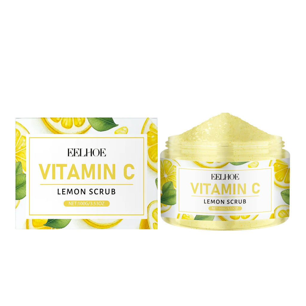 Body Scrub Effectively Removes Dead Skin Restores Smooth Delicate Skin Deep Moisturizing Exfoliating kin Brightening Remove Oasis Select Lemon