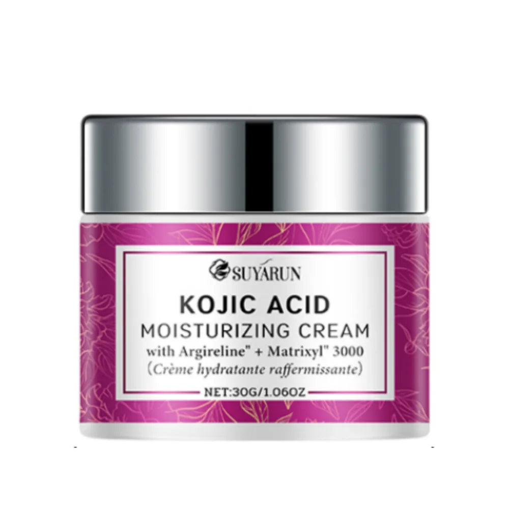 SUYARUN Advanced Vitamin C Kojic Acid Collagen Face Cream - Brightening Anti-Aging Moisturizer for Glowing Skin Oasis Select 30g