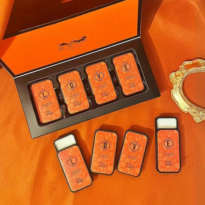 Solid Fragrance Gift Box, Romantic Lasting Solid Fragrance, Tempting Fragrance, Outdoor Portable, Dating Travel, Valentine's Day Oasis Select