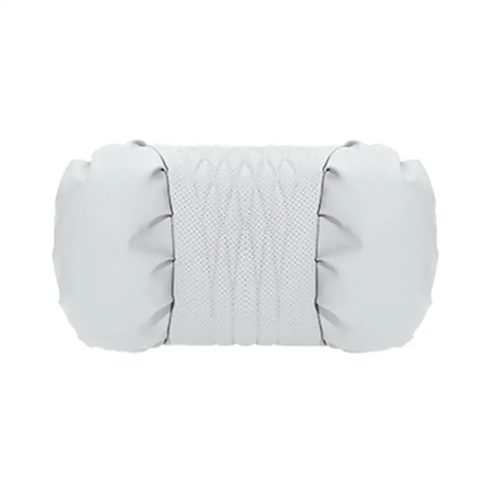Nappa Leather Car Headrest & Lumbar Support Pillow Set
