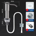 Kitchen Sink Soap Dispenser Detergent Soap Extender Detergent Presser for Detergent and Hand Soap Kitchen Accessories Oasis Select Grey