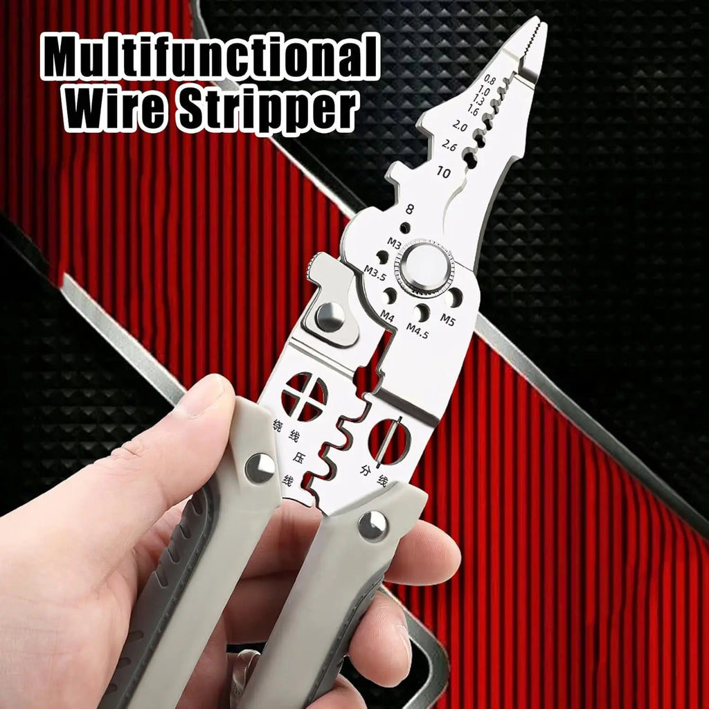 16 in 1 wire stripper twister Manual Multi-Function Pliers Precision Cable Cutter Heavy Duty Tool tools & home improvement Oasis Select