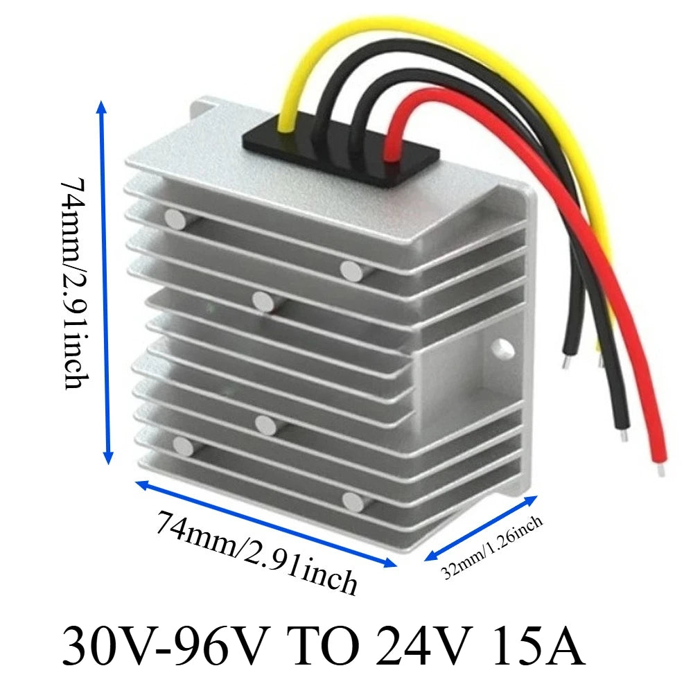 30V-90V TO 24V 30A 48V to 24V 60V to 24V 72V to 24V 5A-50A DC DC boost module stabilizer Voltage Regulator step down converter Oasis Select 30V-96V TO 24V 15A 72V(40-90V) 24V