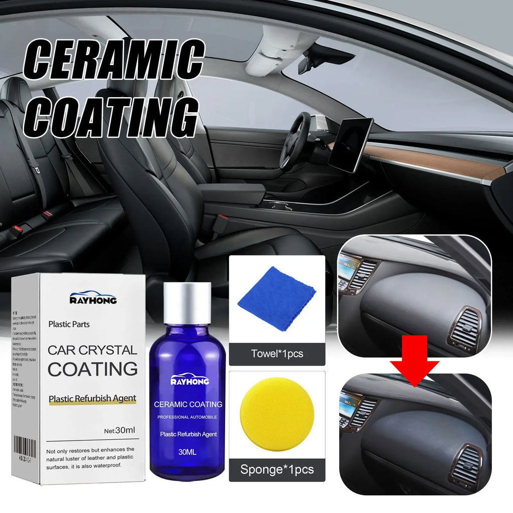 Car Ceramic Coating Plastic Refurbish Agent Plastic Refurbishment Parts Refurbish Leather Restorer Interior Detailer Restoration Oasis Select