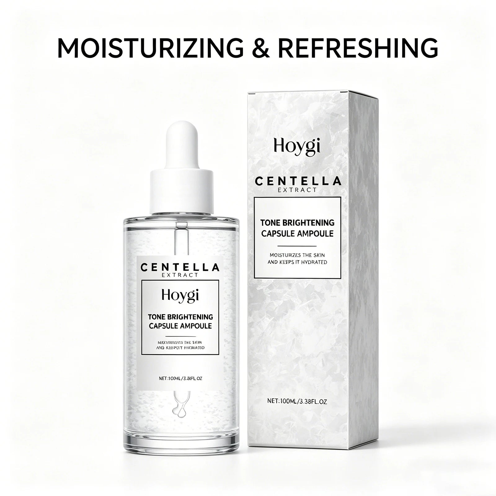 Centella Asiatica Serum Niacinamide Tone Brightening Repairs Skin Barrier Hydrating Soothing Facial Lifting Essence 100ml Oasis Select