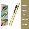 Mini LED Pen Light Flashlight 500LM | Camping & EDC Torch