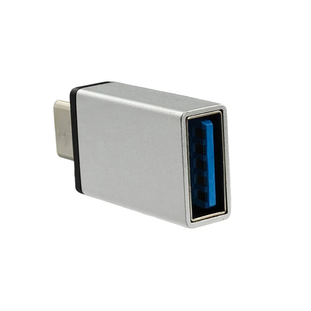 USB-C to USB-A 3.0 OTG Adapter – Aluminum for MacBook & iPad