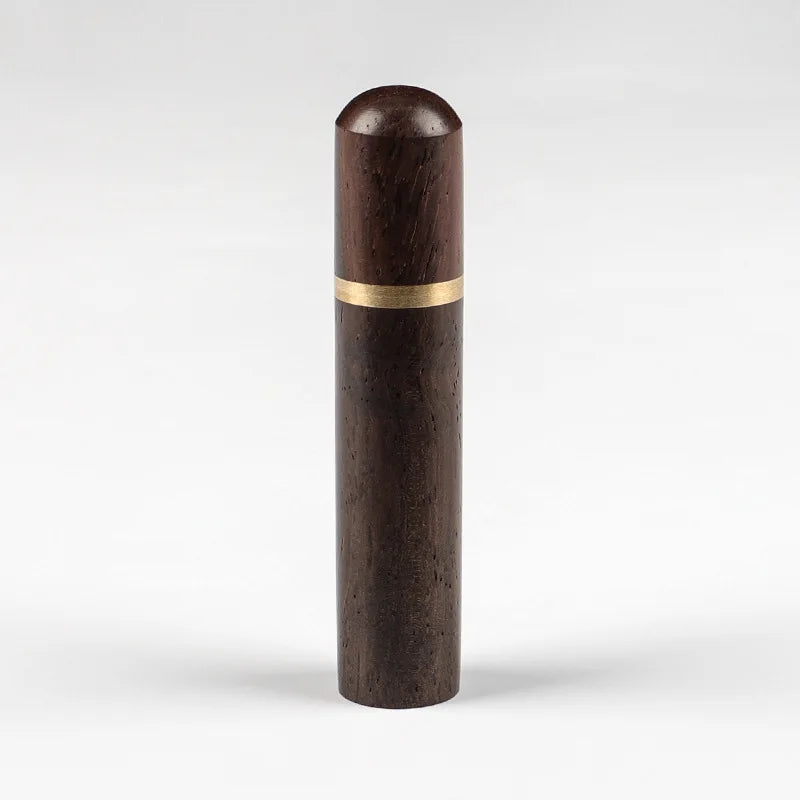 Portable Wood Toothpick Holder Container Living Room Mini Toothpick Storage Box Pocket Tooth Pick Dispenser Bucket Needle Case Oasis Select Walnut