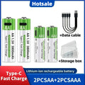 1.5V AA/AAA Rechargeable Batteries, AA/AAA Alkaline Batteries, 3800-3000mAh, for Flashlights, Toys, Clocks, MP3 Players Oasis Select 2AA 2AAA
