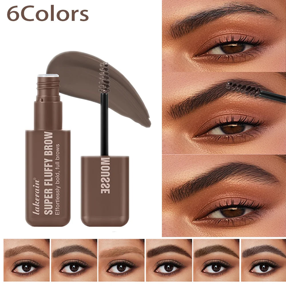 Waterproof Eyebrow Mousse Superfluff Volumizing Brow Thick Fluffy Brows Soft Long-lasting Makeup Fluffy Thick Eyebrows Makeup Oasis Select