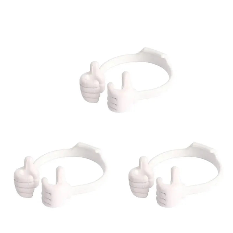 1/3/5pcs Cell Phone Stand Holder Lazy Holder Universal Flexible Bracket Tablet Phone Stand For IPhone 17 Samsung Xiaomi Huawei Oasis Select 3pcs white