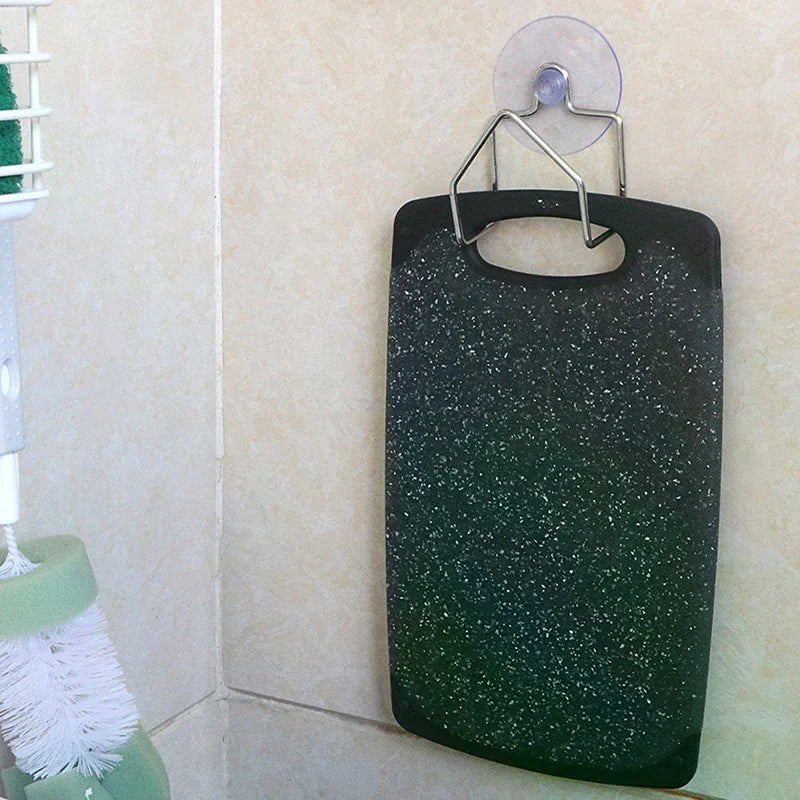 Stainless Steel Suction Cup Drain Rack Sponge Holder Brush Soap Dishwashing Liquid Drainer Kitchen Sundries Organizers Oasis Select