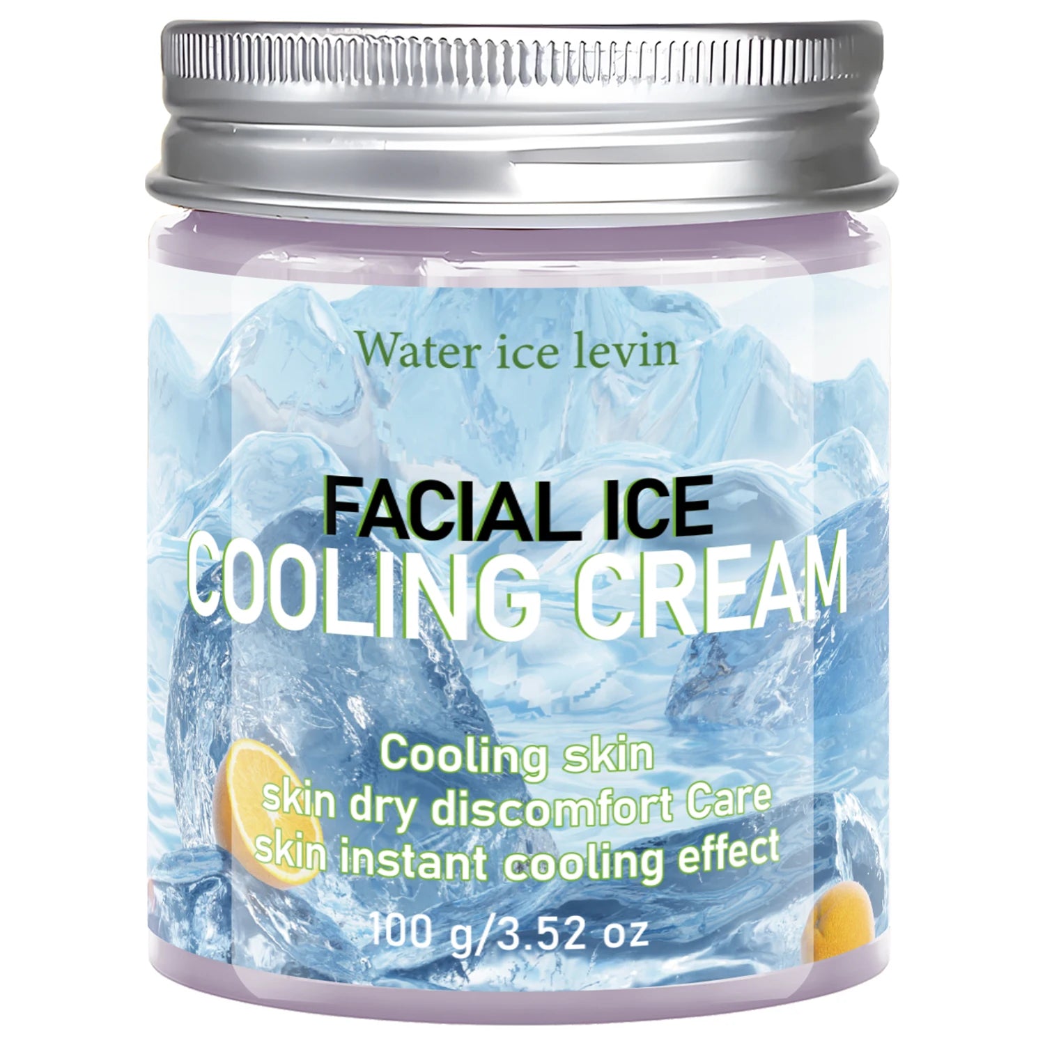 Collagen Ice Cooling Face Cream – Hydrating Dry Skin Daily Collagen Face Cream Oasis Select PURPLE 100g