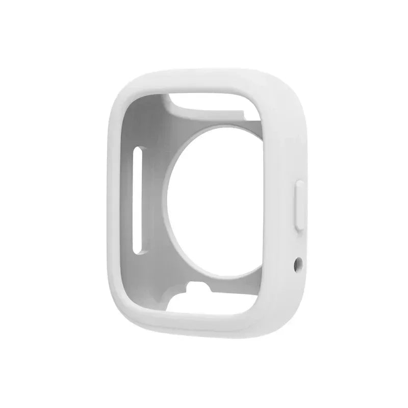 Silicone Case & Strap for Xiaomi Redmi Watch 3 Lite / Active Smartwatch Case & Band Oasis Select WHITE for Redmi 3Active