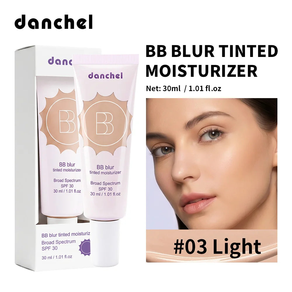 Matte Tinted Moisturizer BB Cream Long-Lasting Smooth Foundation Base Medium Coverage Blur Pores Even Skin Tone Non-greasy Makeu Oasis Select Color 3