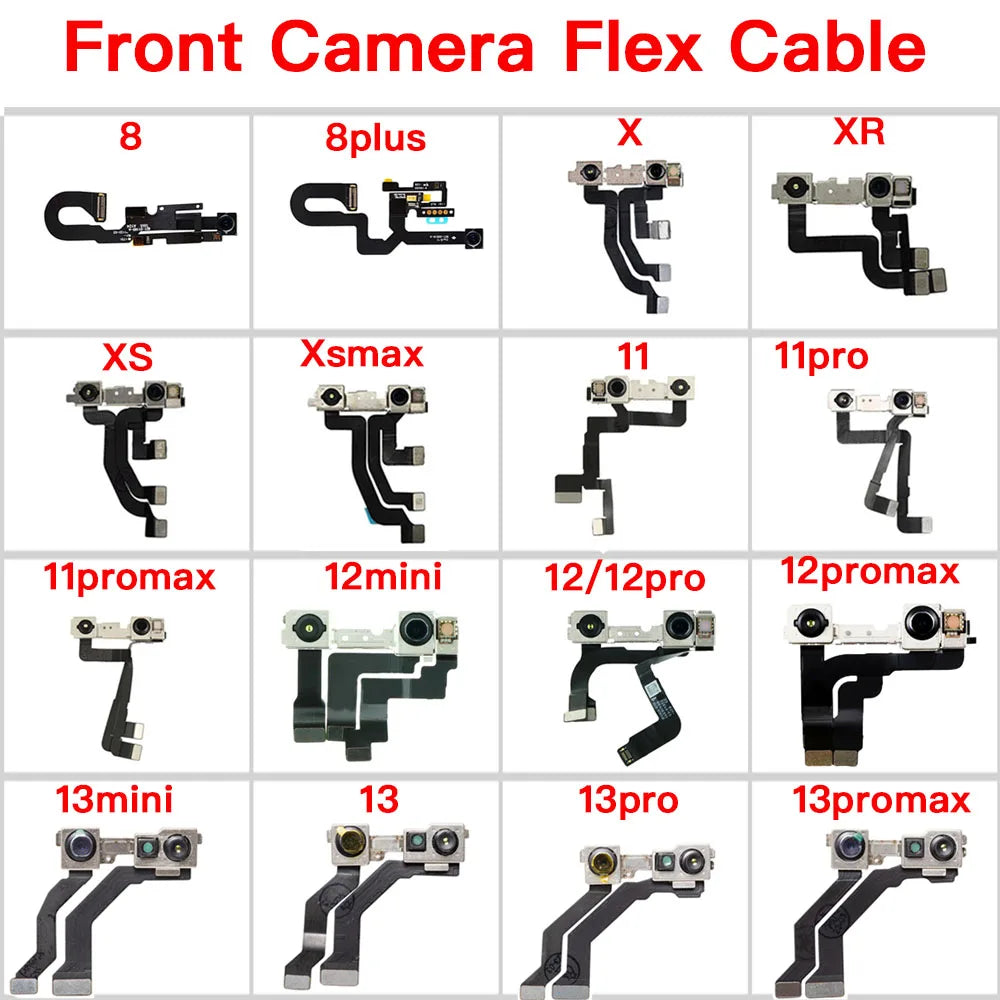iPhone Front Selfie Camera Flex Cable Replacement – No Face ID