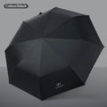 Travel Portable Mini Sun & Rain Folding Anti UV Umbrella, Compact Umbrella for Car, Lightweight UV Protection Windproof Umbrella Oasis Select black