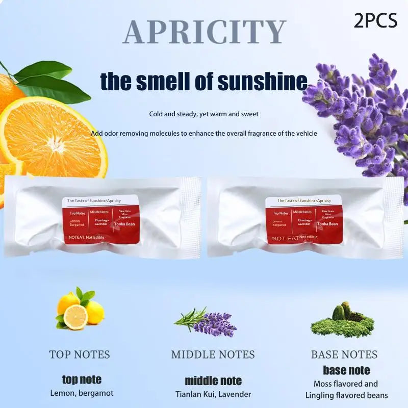 2pcs For ZEEKR 7X 007 X Original Car Fragrance Replacement Core Replacement Of The Aroma Diffuser Car Interior Accessories Oasis Select A2