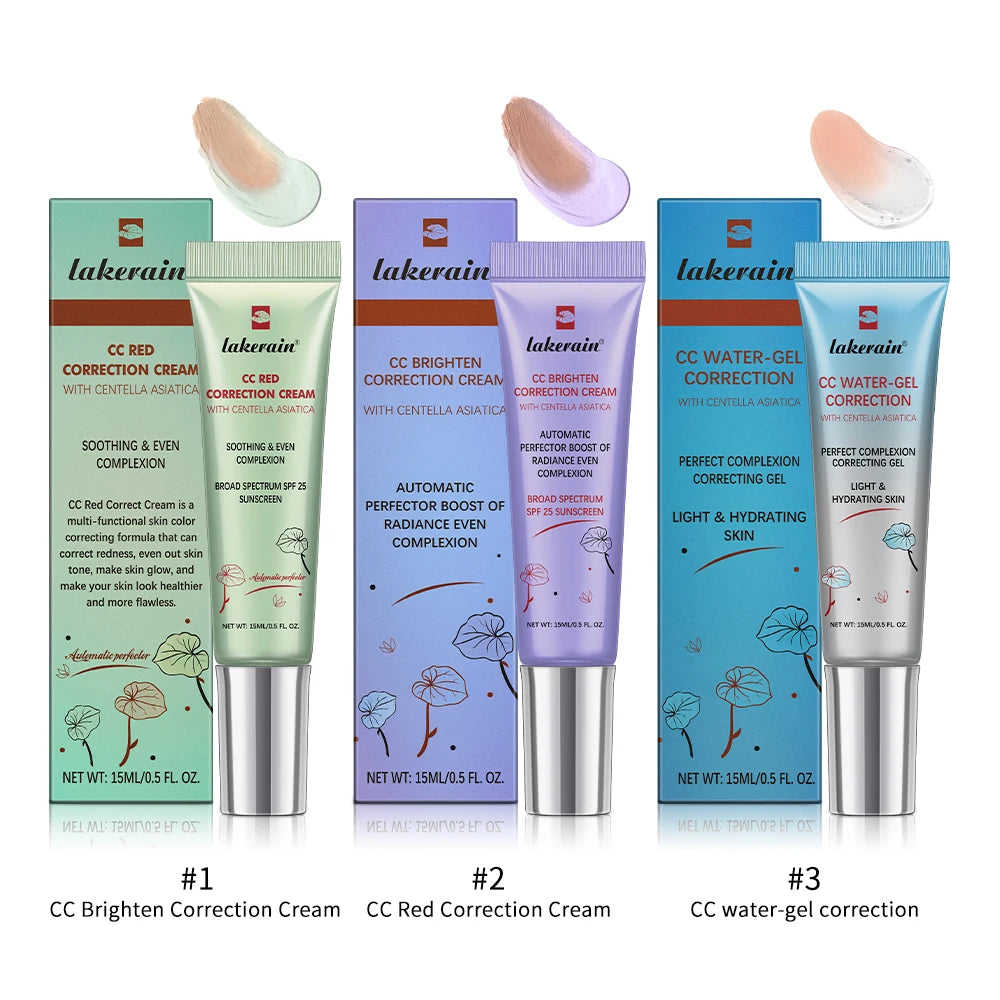 CC Cream erborian Korean Makeup High Coverage Foundation Foundation Cream for Face Base Makeup Color Changing Liquid Foundation Oasis Select
