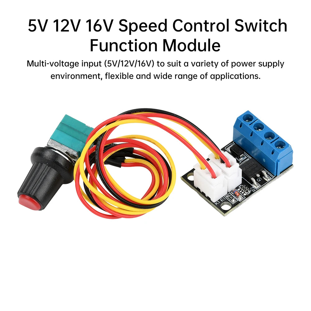 Mini 3A/10A PWM DC Motor Speed Controller Module 5V 12V 16V Speed Regulator LED Dimmer Power Controller Oasis Select